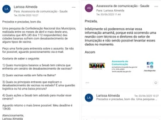 Imagem - Sesab não responde sobre dados de pesquisa e acusa Correio de divulgar 'fake news'