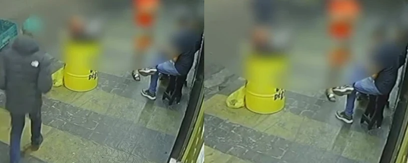 Imagem - Nove tiros:  homem é executado em frente a adega; veja
