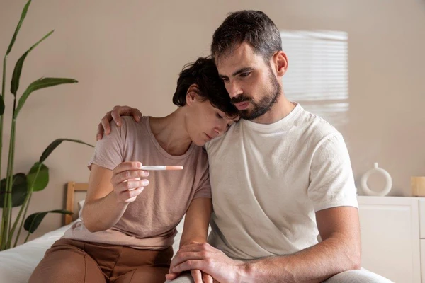 Casal com problemas de fertilidade 