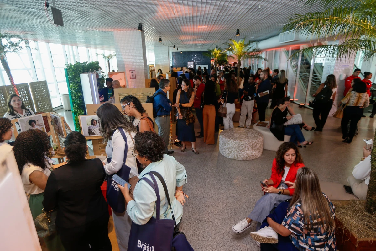 Empresas utilizam estandes como plataforma para seus projetos e produtos baseados em ESG