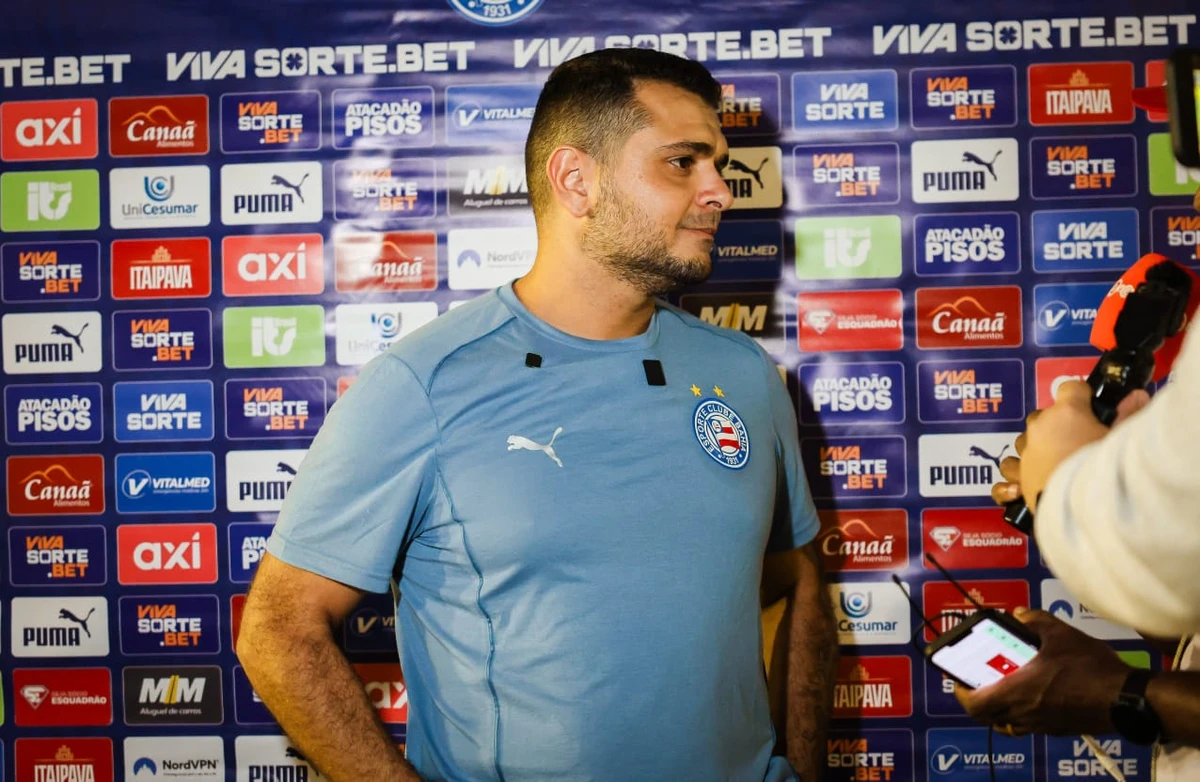 Leonardo Galbes, treinador do sub-20 do Bahia, em entrevista coletiva após o jogo contra o Confiança