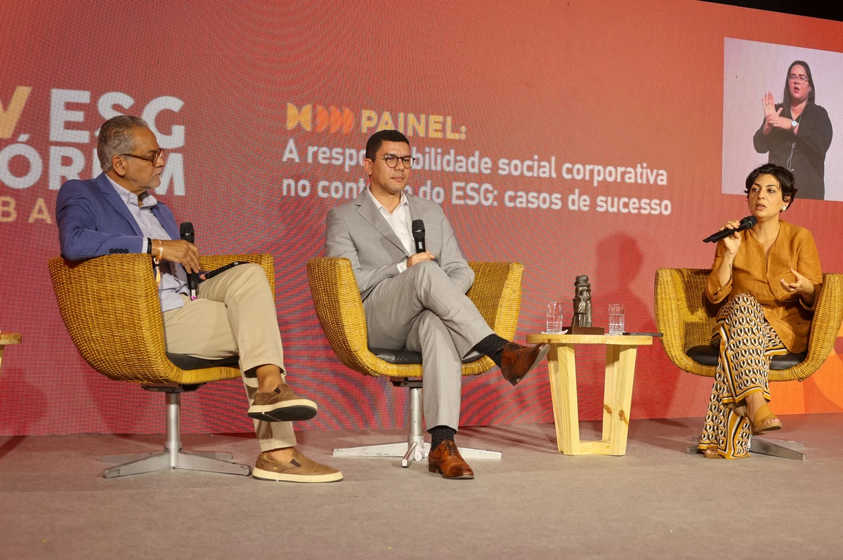 Painel  “A Responsabilidade Social Corporativa no Contexto do ESG: Casos de Sucesso”,