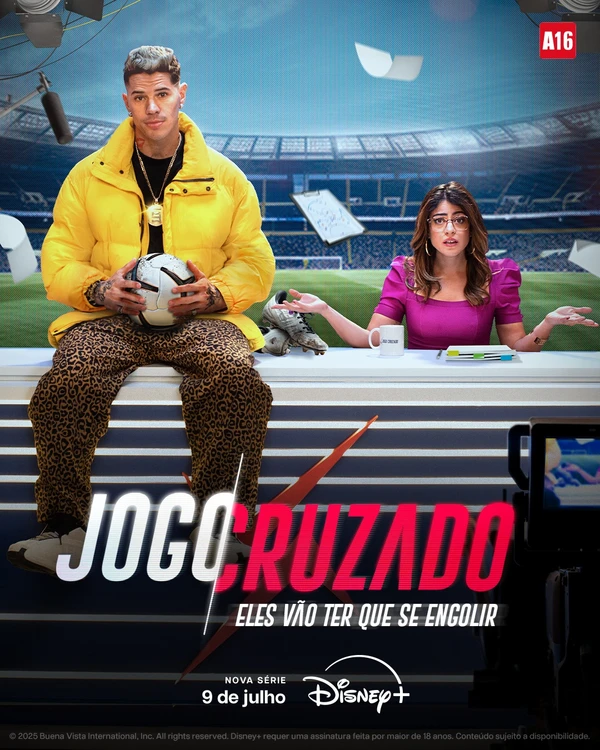 Pôster da série Jogo Cruzado, do Disney+ por Divulgação