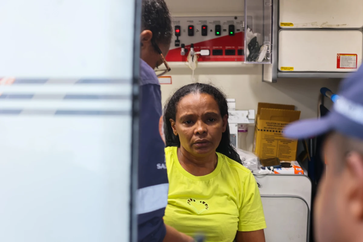 A mãe de Sérgio precisou de atendimento médico por Marina Silva/CORREIO