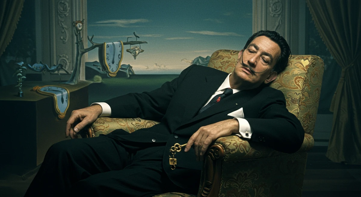 Dalí, pintor renomado mundialmente, tinha uma técnica inovadora para ter mais criatividade