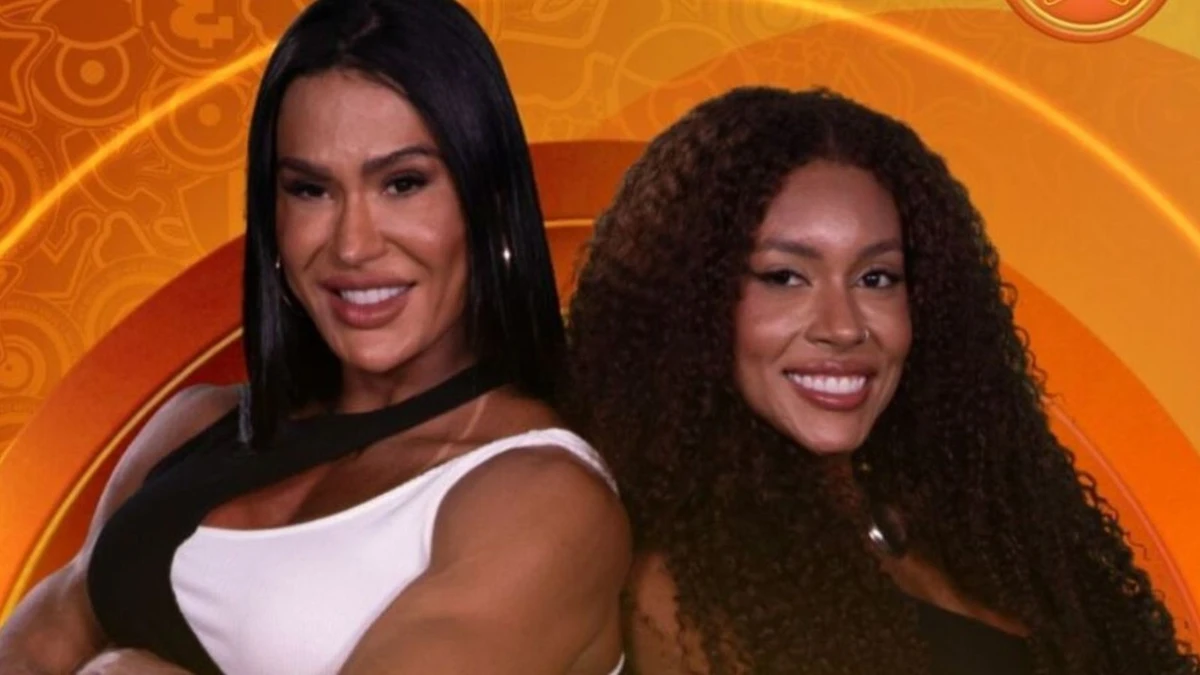 Gracyanne Barbosa e a irmã Giovanna Jacobina por Divulgação 
