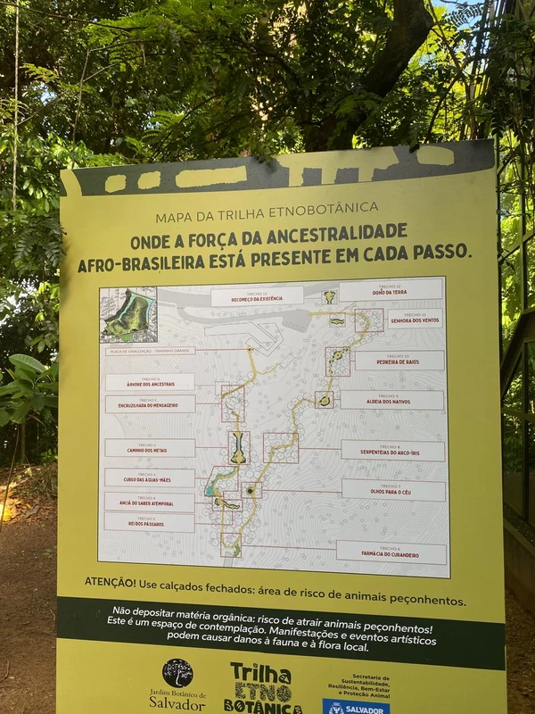 Inauguração da Trilha Etnobotânica de Salvador por Millena Marques/CORREIO