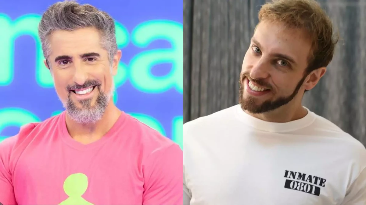 Marcos Mion e Léo Lins