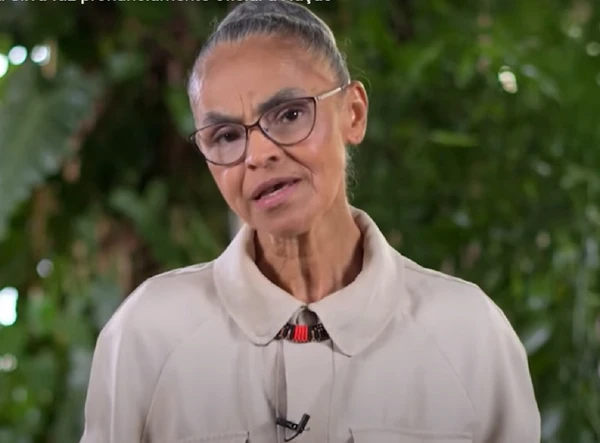 Marina Silva, durante procununciamento