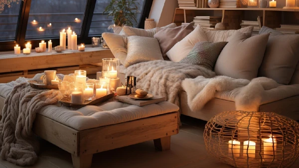 Pequenas mudanças na decoração para abraçar o aconchego do outono e inverno