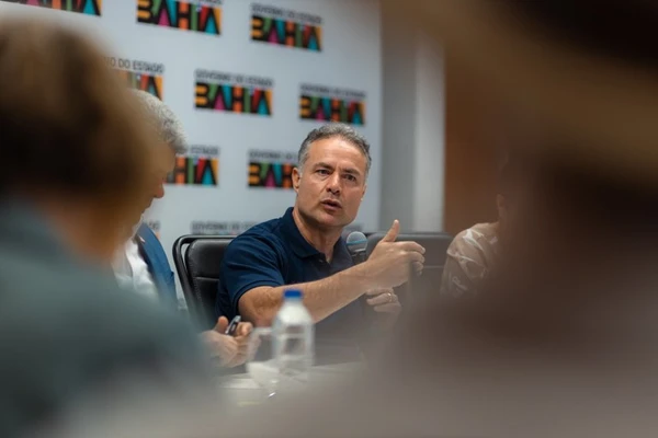 Renan Filho, ministro dos Transportes, cumpriu agenda em Salvador nesta quinta-feira (5), momento em que foi anunciada a liberação da ponte por Luiz Siqueira/MT