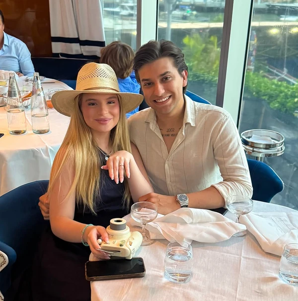Sophia Valverde e Pietro Krauss por Reprodução/Instagram