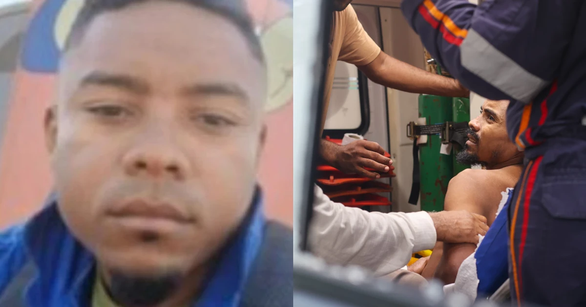 Imagem - 'Fiquei 4 meses comendo jamelão e tomando água de coco', diz homem resgatado de árvore em Salvador