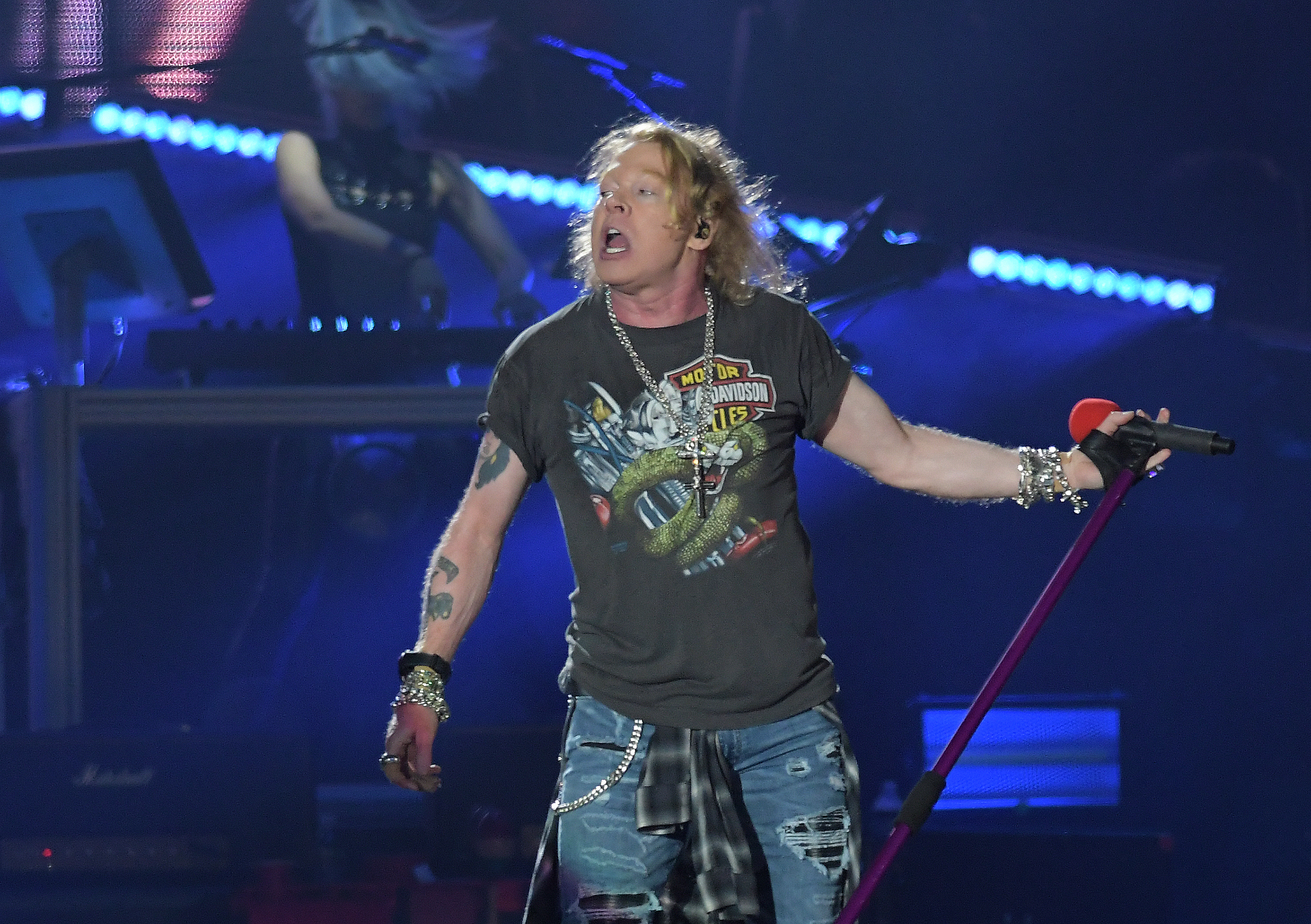 Axl Rose, do Guns N’ Roses por Shutterstock