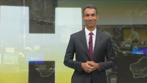 César Tralli por Reprodução