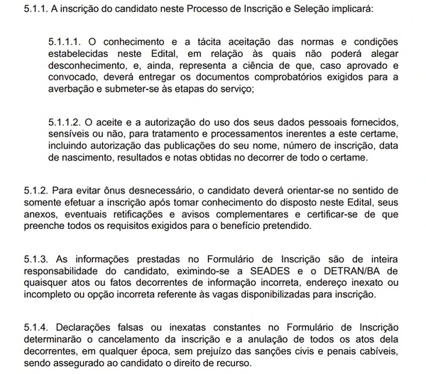 Edital da CNH da Gente dá detalhes do processo por Detran 