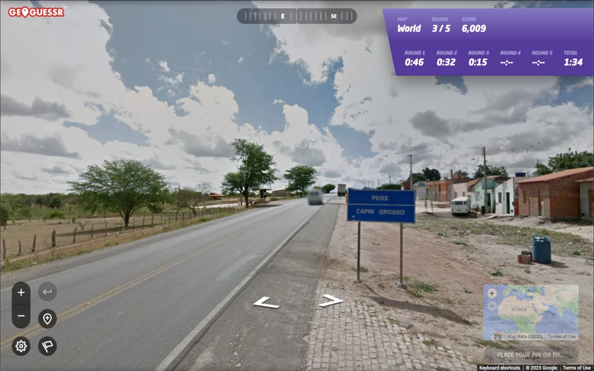 GeoGuessr por Reprodução