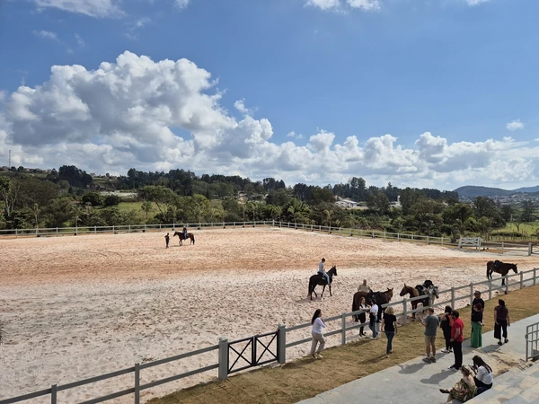 Haras na propriedade por Tharsila Prates/ CORREIO