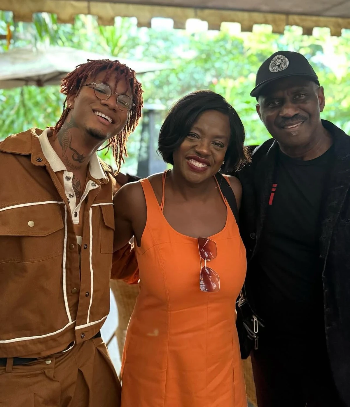 Hisan Silva, Viola Davis e Julius Tennon