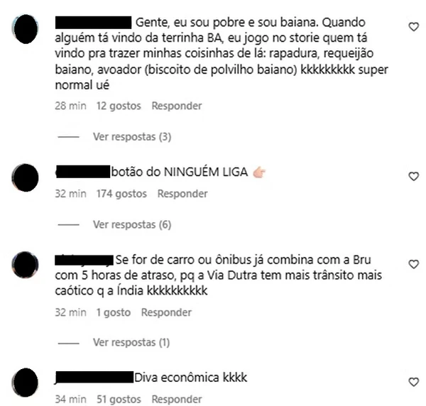 Seguidores comentaram pedido de Bruna Marquezine