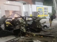 Imagem - Explosão em posto de gasolina deixa um morto e um ferido