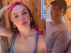 Imagem - Em lua de mel na Itália, Isis Valverde é 'abandonada' por táxi e pega carona inusitada com tuk tuk