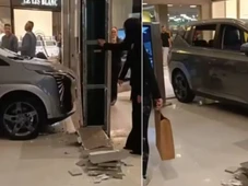 Imagem - Criança bate carro de R$ 175 mil dentro de shopping e atinge loja de joias; VÍDEO