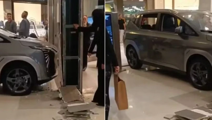 Imagem - Criança bate carro de R$ 175 mil dentro de shopping e atinge loja de joias; VÍDEO