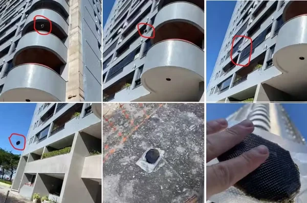Homem jogou droga pela janela para fugir do flagrante por Reprodução