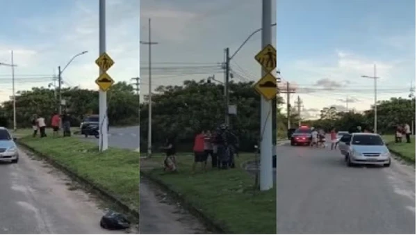 Imagens da ocorrência