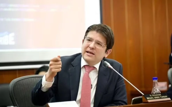 Miguel Uribe, senador e pré-candidato à presidência da Colômbia