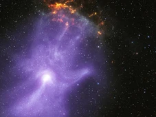 Imagem - Ouça o espaço: NASA cria sons da nebulosa 'mão de Deus' e galáxias