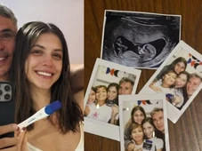 Imagem - Ex-Globo anuncia gravidez da noiva 23 anos mais nova: 'A vida é surpreendente'