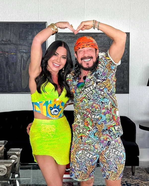 Bell Marques e a esposa, Ana Marques por Reprodução/Instagram