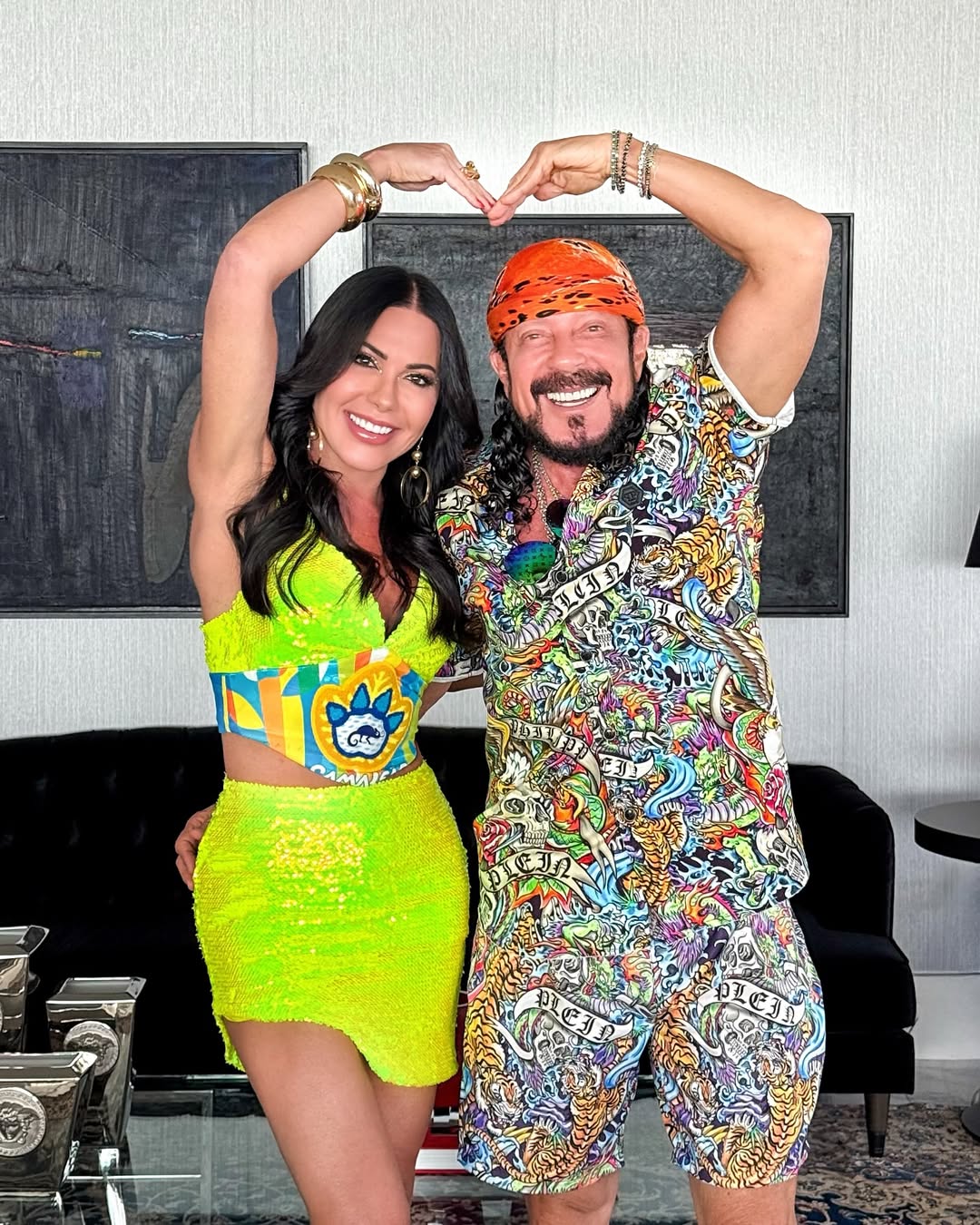 Bell Marques e a esposa, Ana Marques por Reprodução/Instagram