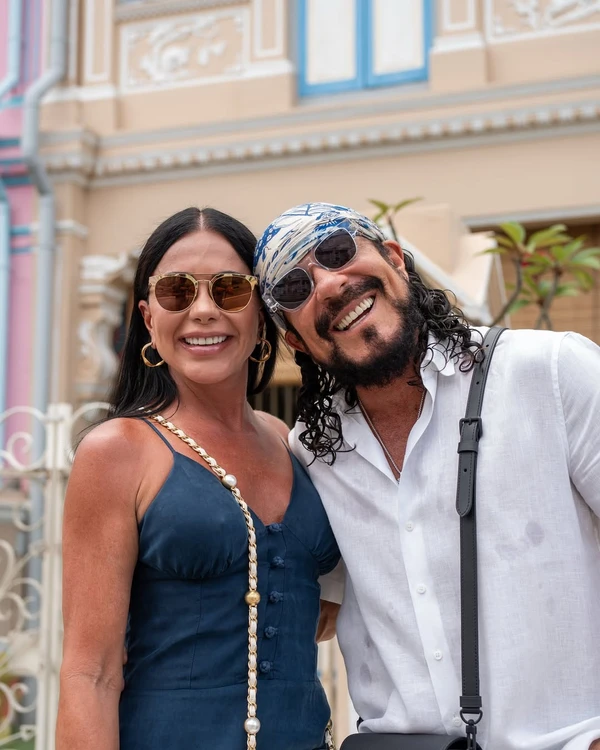Bell Marques e a esposa, Ana Marques por Reprodução/Instagram