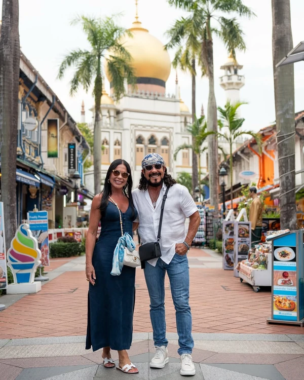 Bell Marques e a esposa, Ana Marques por Reprodução/Instagram