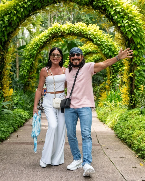 Bell Marques e a esposa, Ana Marques por Reprodução/Instagram