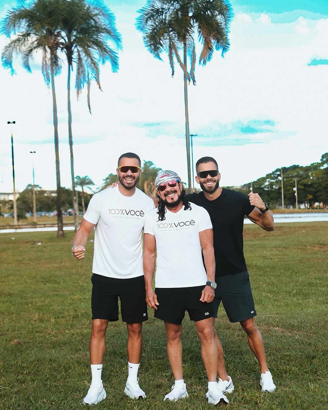 Bell Marques e os filhos, Rafa e Pipo Marques por Reprodução/Instagram
