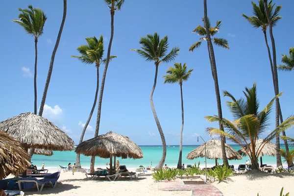 Punta Cana, na República Dominicana por Wikimedia Commons