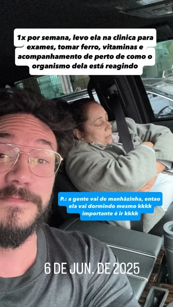 Eliezer explica decisão de levar a mãe para morar com Viih Tube e os filhos por Reprodução/Redes Sociais 