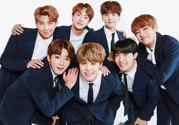 Integrantes do BTS por Reprodução