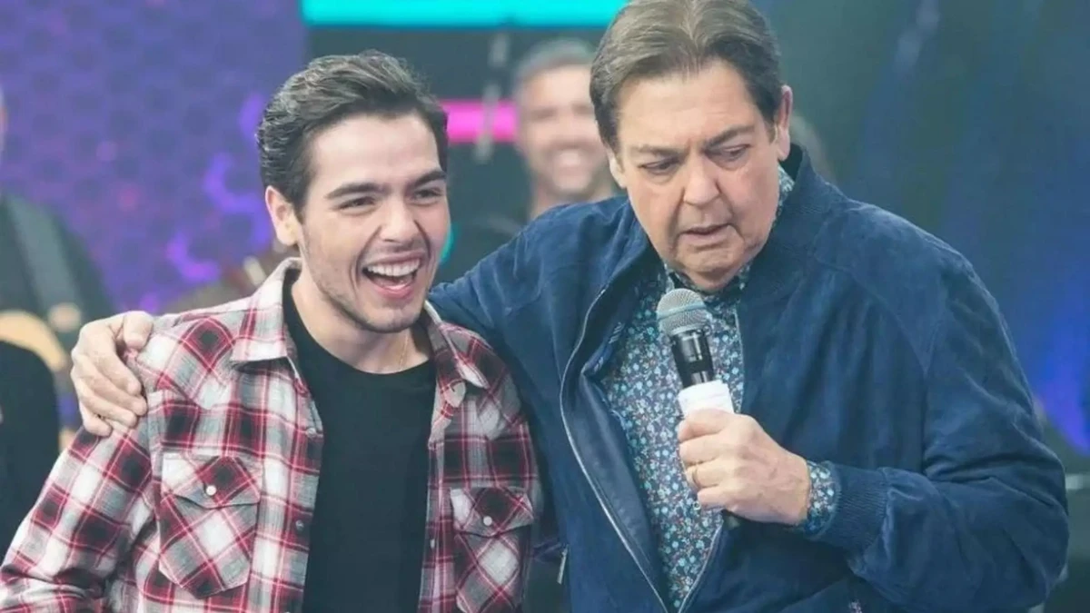 João Silva e Faustão por Reprodução