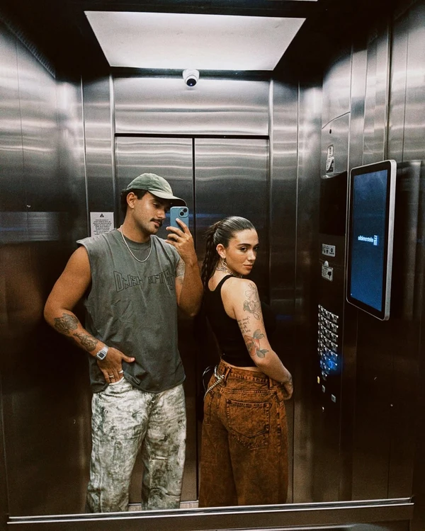 Lucas Pizane e Giovanna Lima por Reprodução/Instagram