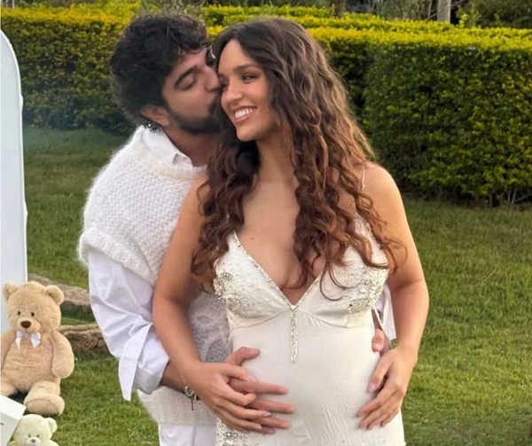 Rafa Kalimann e Nattan fizeram chá revelação nesta terça (10)