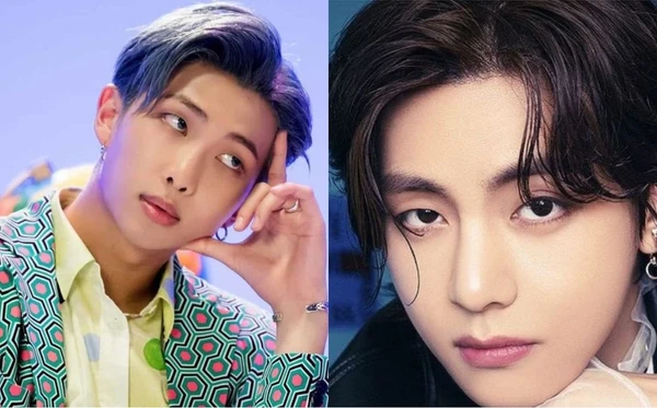 RM e V, integrantes do BTS