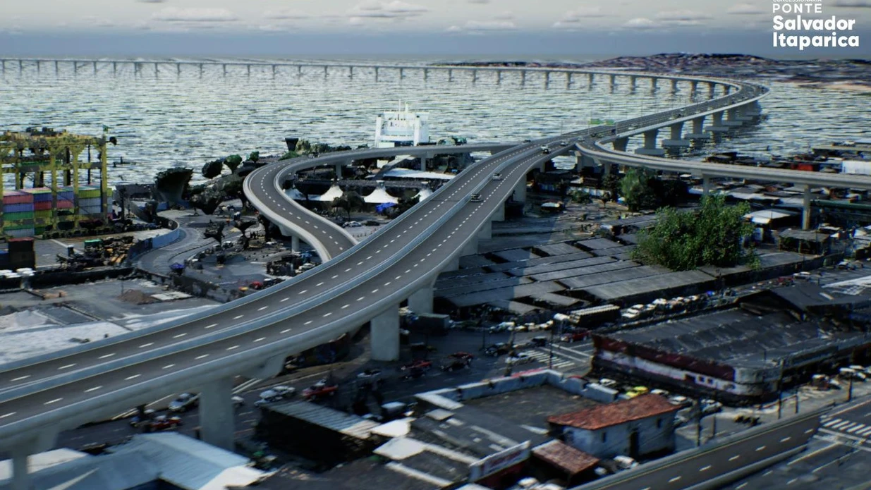 Imagem - Comissão vai à China avaliar impacto ambiental de estrutura prevista para ponte Salvador–Itaparica