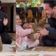 Imagem - VÍDEO: Ravi, de Viih Tube e Eliezer, tenta engatinhar aos 7 meses com ajuda da irmã
