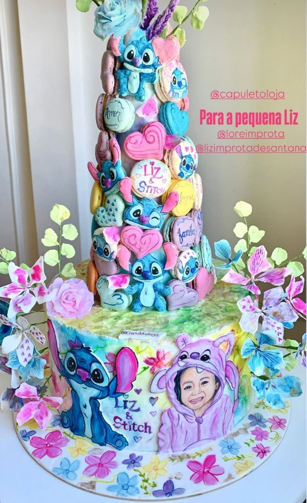 Bolo de Liz Improta por Reprodução