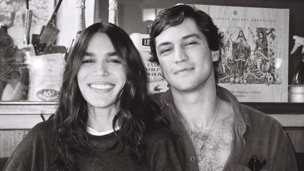 Carla Salle e Gabriel Leone por Reprodução
